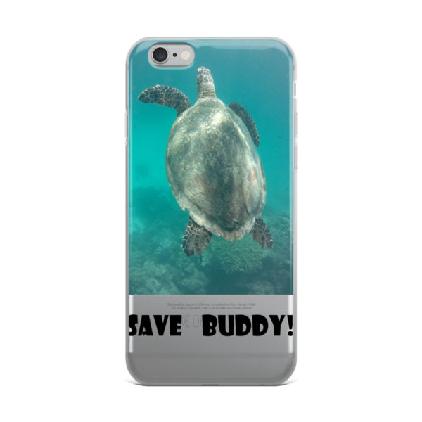 Save Buddy Design iPhone Case