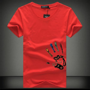 Hand Print Design T-Shirt