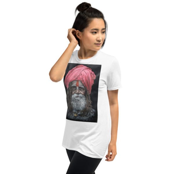 Wise Man in Turban Design T-Shirt - Image 6