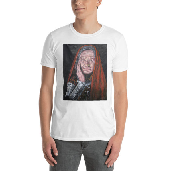 Old Lady India Design T-Shirt - Image 4