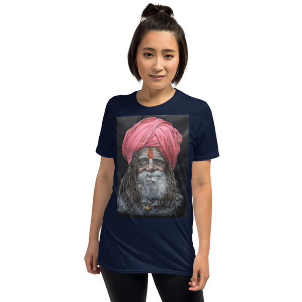 Wise Man in Turban Design T-Shirt - Image 10