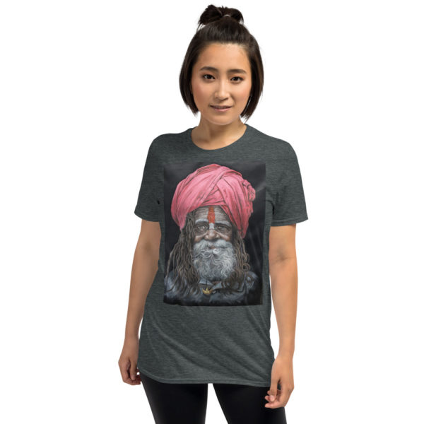 Wise Man in Turban Design T-Shirt - Image 13