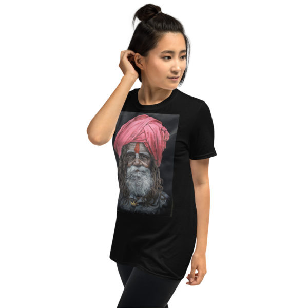 Wise Man in Turban Design T-Shirt - Image 9