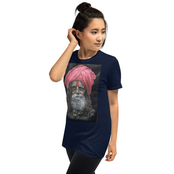 Wise Man in Turban Design T-Shirt - Image 12