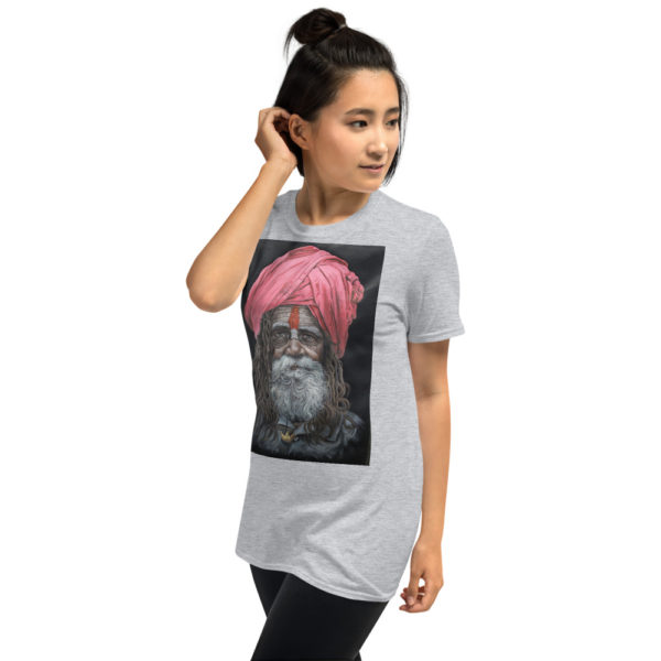 Wise Man in Turban Design T-Shirt - Image 18