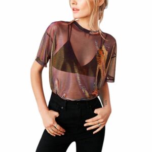 Aphrodite Home Women T Shirt Sexy Perspective Mesh Hollow Out Lace Short Sleeve O Neck Casual.jpg 640x640 300x300 - Homepage