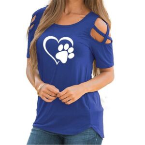 Harajuku Lovely Heart T-Shirt