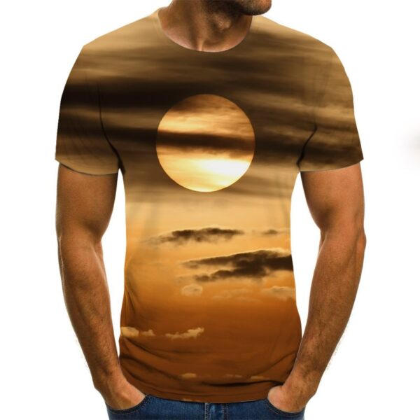 3-D Printed Fashion hip-hop T-Shirt - Image 2