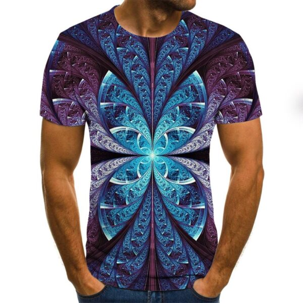 3-D Printed Fashion hip-hop T-Shirt - Image 6