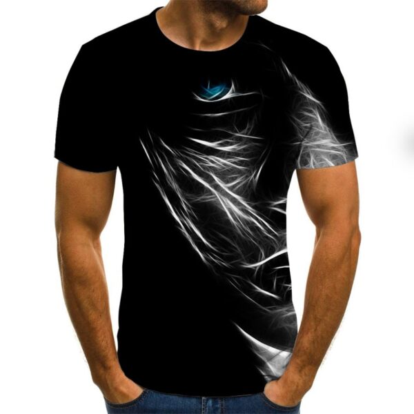 3-D Printed Fashion hip-hop T-Shirt
