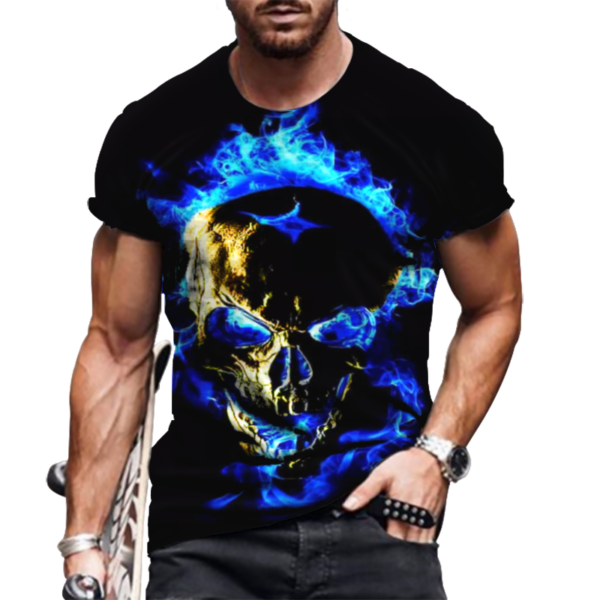 3D Printing Horror Skull Men's T-Shirt