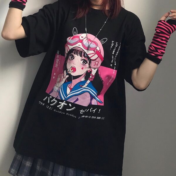 Goth Female T-shirt Punk - Image 6
