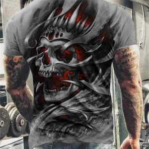 Fashion Summer Horror Skull 3D Print Men s T Shirt O Neck Short Sleeve Casual Breathable.jpg 640x640 10 300x300 - Homepage