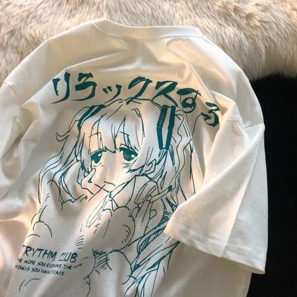 Harajuku Graphic Kawaii T-Shirt - Image 2