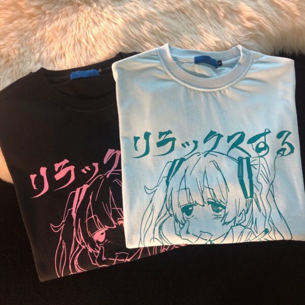 Harajuku Graphic Kawaii T-Shirt - Image 4