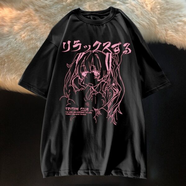 Harajuku Graphic Kawaii T-Shirt - Image 5