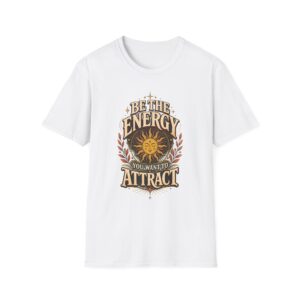 Be The Energy Sun Graphic T-Shirt | Positive Vibes, Boho Retro